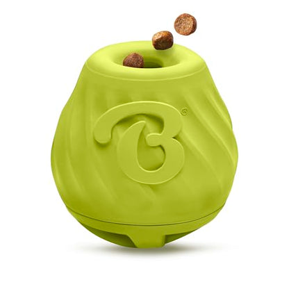 Benebone Pawbler - Natural Rubber Interactive Enrichment Treat and Kibble Dispensing Dog Toy - Great for Boredom - Small
