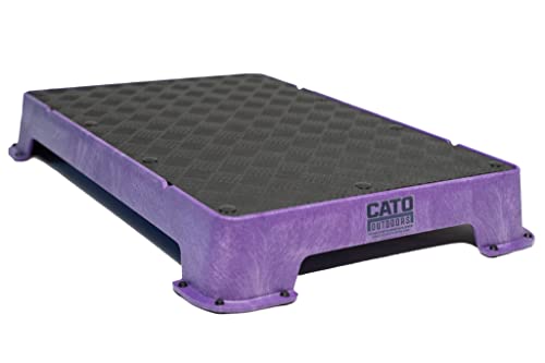 Cato Board - Dog Training Platform (Purple, Rubber Surface) - color: Purple
