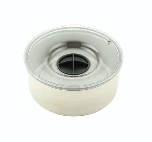 Slopper Stopper Stainless Steel Dripless Water Bowl with Tritan Plastic Lid, Holds 1 Gal, Reduces Spills & Trails Up to 85%+, Water Bowl for Giant Breed Dogs (86-130 lbs), The Original Slobber Stopper - size: 86-130 Lbs Giant, style: Stainless Steel