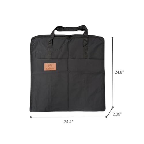 PJYuCien Storage Bag for 24"x24" Metal Foldable Dog Playpen | 600D Oxford Fabric, 270° Large Zipper, Travel Carry Case for Camping, Park & Home, Waterproof Moisture-Proof - size: 24"x24"