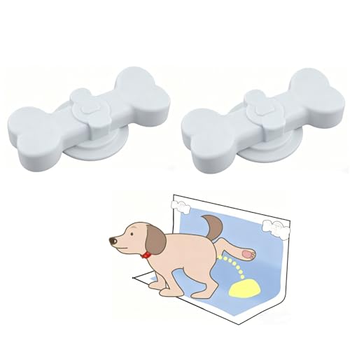 2 Pack Potty Training Pad Magnetic Holder Compatible for Leg-Lifting with Strong Adhesive and Magnets for Any Size Puppy Pads Indoor Dogs House Wall