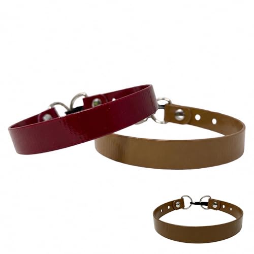 SparkDog 3/4” High Flex Quick Adjust E-Collar Strap Waterproof Replacement Collar Compatible with SportDOG, Garmin, Dogtra & E-Collar Technologies, Genuine BioThane®-Made in USA (Tan, High Flex) - color: Tactical Tan