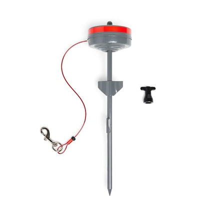 EveryYay by Petco Stretch Your Legs Heavy Retractable Tie Out for Dogs up to 100 lbs. 15' ft.
