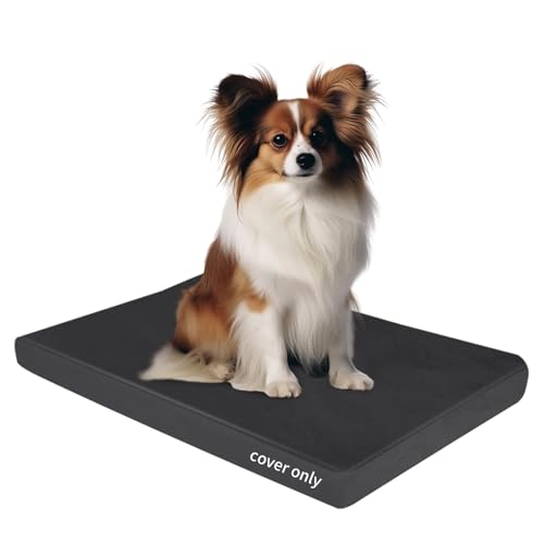 Dog Bed Covers Replacement Washable Waterproof Pet Bedding Cover with Durable Zipper, 30"X20"X4" Heavy Duty Dog Bed Liner for Indoor Outdoor, Easy to Clean - size: 30”L x 20”W x 4”H