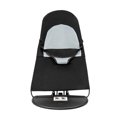 Pet Rocking Chair, Portable Dog Rocker Bed Chair 4 Modes Adjustments Pet Rocker Bed Washable Removable Small Dogs Cots Sofa Beds for Pets Under 33lbs/15Kg (Black) - color: Black