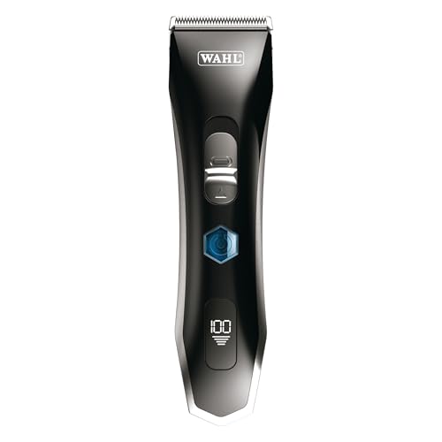 Wahl Pro Animal Smart Clip - Effortless at-Home Grooming - Cordless Clipper with LCD Screen - Rechargeable Battery - Supports Adjustable Cutting Length - Quiet Grooming Tool