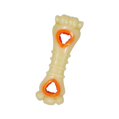 Nylabone Power Chew Knuckle Bone Pop-In Treat Toy for Dogs, Interactive Treat Dispensing Dog Chew Toys to Keep Them Busy, Slow Feeder, Long Lasting Chicken Flavor, Medium Dogs - Up to 35 lbs - size: Medium