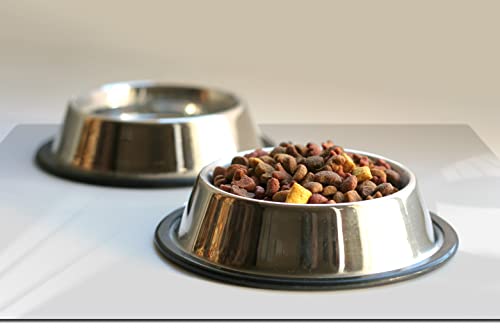 Clear Pet Bowl Mat, USA Made, Safe, Waterproof, 18 x 24 Inch, 2mm Thick Smooth Vinyl, Floor Protection, Dog Cage Mat, Under Aquarium Mat - color: Crystal, size: 18 x 24 Inches