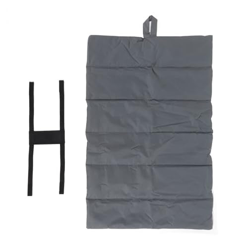 Portable Pet Mat, Foldable Roll-Up Pet Camping Bed, Easy to Clean and Store, Ideal for Outdoor Travel, Made of Sturdy 600D Oxford Cloth, Gray