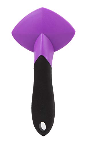 Hartz Groomer's Best Small Slicker Brush for Cats and Small Dogs, Black/Violet, 1 Count - size: 1 Count (Pack of 1), style: Small Slicker Brush