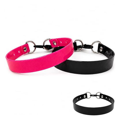 SparkDog 3/4” High Flex Quick Adjust E-Collar Strap Waterproof Replacement Collar Compatible w/SportDOG, Garmin, Dogtra & E-Collar Technologies, Genuine BioThane®-Made in USA (Black HF, High Flex) - color: Black HF