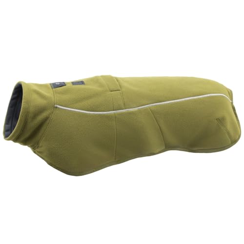 Ruffwear, Climate Changer Dog Fleece Vest, Lightweight, Warm, Winter Coat for Dogs with Adjustable Fit, Quick Release Buckles, Reflective Trim, and Harness Compatibility, Cedar Green, XX-Small - color: Cedar Green, size: XX-Small