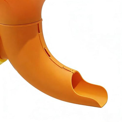 Dog Ball Launcher - Interactive Trumpet Fetch Toy, Manual Pet Thrower for Indoor Play, Small Space Exercise Tool, Portable Puppy Training Gear for Apartment Living Room and Kitchen