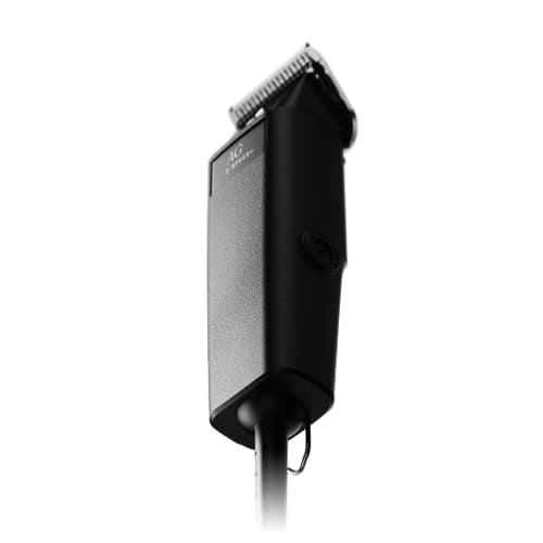 Andis 12845 Ultra-Light 2-Speed Professional-Grade Detachable Blade Clipper, Animal/Dog Grooming, for All Coats & Breeds, AG, Black - size: #10