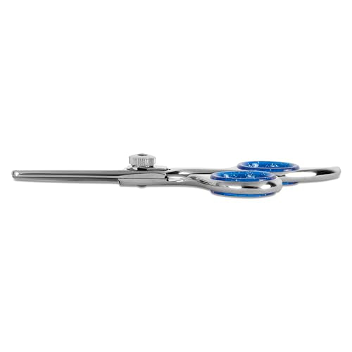 Professional 4.5-Inch Thinning Shears - Small Dog Grooming Scissors for Dogs' Faces and Eyes - Sharp & Durable - Ideal for Tight Spaces and Detailed Grooming - Pet and Cat Grooming Supplies - size: 4.5 Inch