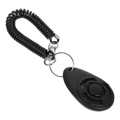 BESPORTBLE Portable Dog Clicker Whistle Training Tool for Puppies Cats Birds Includes Wrist Strap for Convenience