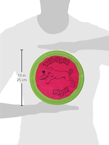 Booda 3 Pack of Tail-Spin Flyer Dog Toys, 10-Inch