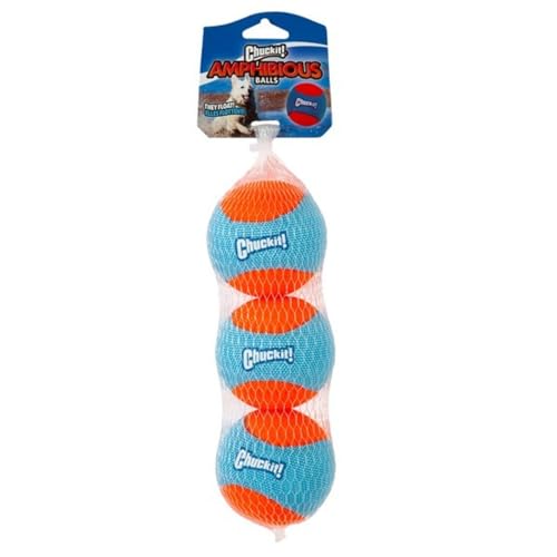 ChuckIt! Amphibious Fetch Balls, Set of 3, Medium - size: Medium