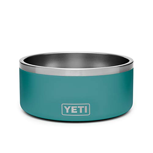 YETI Boomer 8, Stainless Steel, Non-Slip Dog Bowl, Holds 64 Ounces - color: River Green