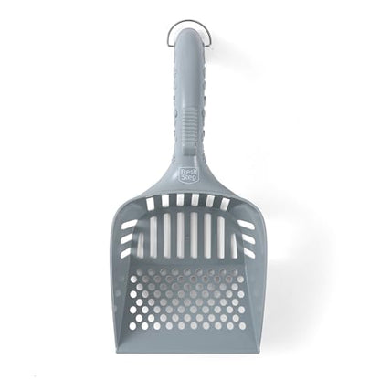 Fresh Step All In One Litter Scoop - Fast and Easy to Use Cat Litter Scooper - Deep Shovel Ergonomic Handle Grip Kitty Litter Scooper to Scoop Away Cat Litter - size: One Size, style: All in One Litter Scoop