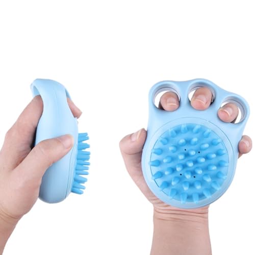 Pet & Grooming Supplies Kitten/Dog Massage Brush Shampoo Dispenser/Washing Grooming Supplies Pet Brush for Bathing Dogs - color: A