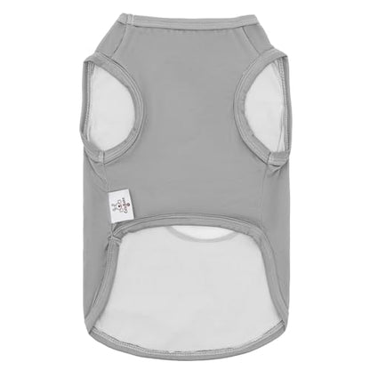 CuteBone Dog Shirts 2-Pack Soft Pet Clothes Breathable Summer Vest for Small Puppy and Stretchy Cat Apparel - color: Boy thing 1 thing 2, size: Medium