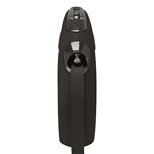 Flexi - New Classic Leash - Black - S - 16 ft - size: 5 meters