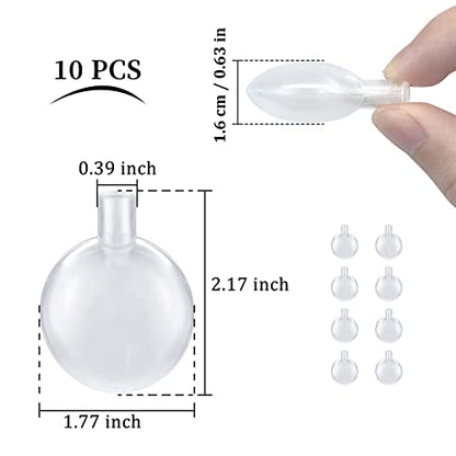 WishLotus Replacement Squeakers for Dog Toys, 45mm Toy Noise Maker Plush Toy Repair Reed Insert Airbag Replacement for Dog Cat Toy Repair Round(Large 10pcs) - size: 45mm 10pcs