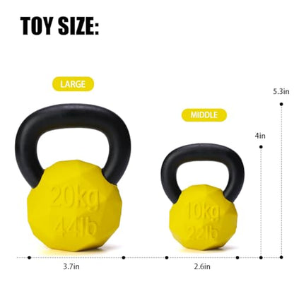 MECOOL Indestructible Dog Toy for Aggressive Chewers - Heavy Duty Chew Ring with Durable Nylon and Treat Dispenser Rubber Base, Interactive Food Puzzle Dog Chew Toy,Medium Yellow for Puppy - size: S Yellow
