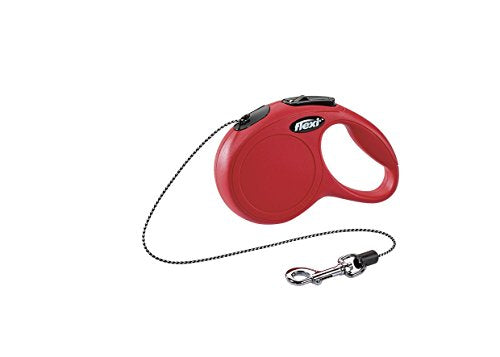 Flexi Roll-Leash New Classic XS Rope 3 M Blue for Dogs, Cats & Small Animalsup to Max. 8 kg - color: Multi, size: Extra Small (3m)