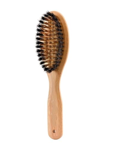 Dog and Cat Professional Oval Grooming Pin Brushes Choose Size Style and Type All Have Ergonomic Handles (8.6" Deluxe Copper Bristle) - size: 8.6" Deluxe Copper Bristle