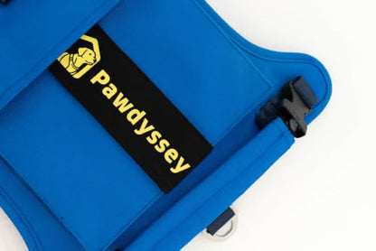 2-in-1 Dog Harness with Built-in Raincoat, Waterproof Packable Dog Rain Jacket, Reflective Adjustable Dog Rain Coat with Leash Portal, Royal Blue Harness/Bright Yellow Raincoat, Small - color: Royal Blue Harness / Bright Yellow Raincoat, size: Small