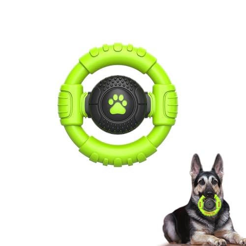Dog Toys for Aggressive Chewers Large Medium Small Breed, Indestructible Durable Tough Dog Chew Toys to Keep Them Busy, Nylon Rubber Interactive Dog Toys - color: Grass Green