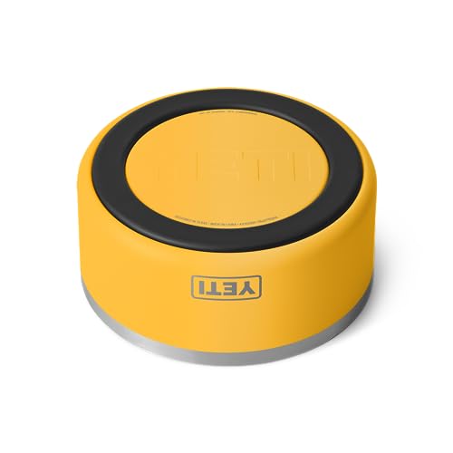 YETI Boomer 8, Stainless Steel, Non-Slip Dog Bowl, Holds 64 Ounces - color: Alpine Yellow