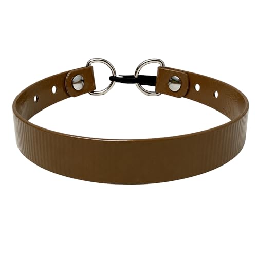 SparkDog 3/4” High Flex Quick Adjust E-Collar Strap Waterproof Replacement Collar Compatible with SportDOG, Garmin, Dogtra & E-Collar Technologies, Genuine BioThane®-Made in USA (Tan, High Flex) - color: Tactical Tan