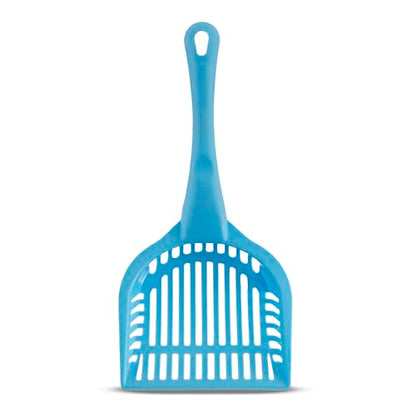 Fresh Step 4-in-1 Deluxe Litter Cleanup Kit Scoop Broom Dust Pan Hanging Caddy Blue Standard Litter Boxes Compatible - size: One Size, style: Deluxe Cleanup Kit