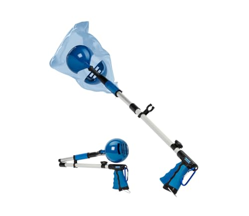 Dog Pooper Scooper 3 Tools in 1, Portable Pooper Scooper for Large & Small Dogs | Long Handle Poop Scooper for Dogs | Durable & Easy-to-Use Poop Scooper for Yard with Sticky Roller Feature