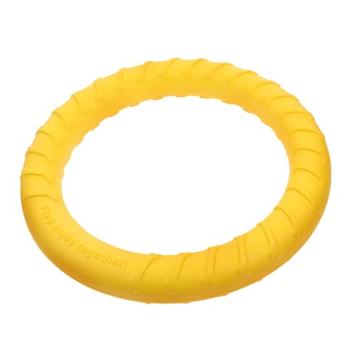 Yardwe Durable Dog Chew Bouncy Molar Ring for Sized Dogs Interactive Teething Accessory for Active Play and Training Pet Biting