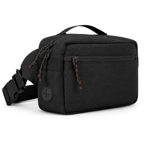 Dog Walking Bag, Treat Pouch & Poop Bag Holder, Crossbody Bag, Charcoal Black. Crossbody dog walking bag, hands-free. PEVA-lined treat pouch, poop bag holder, built-in leash hook - color: Charcoal Black