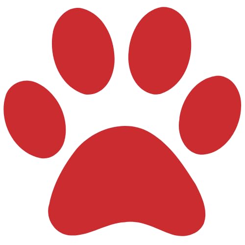 6ft Red Dual Handle Silicone Tactical Dog Leash for Medium, Large, Giant Breeds | Quick Release Carabiner | Coated Nylon Heavy Duty | Strong Puller | Training Leashes - color: Red