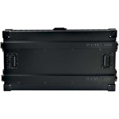 K9 Kennel Boss Aluminum Collapsible Dog Crate, Heavy Duty Folding Kennel - Medium-Long (Black) - color: Black, size: 40.6"L x 25.2"W x 28.9"H