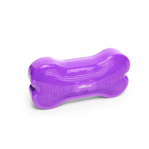 FitPaws® K9FITbone® - Regular, Purple | Dog Balance Training Platform & Exercise Equipment | Workout Tool for Strength, Core & Stability - color: Purple