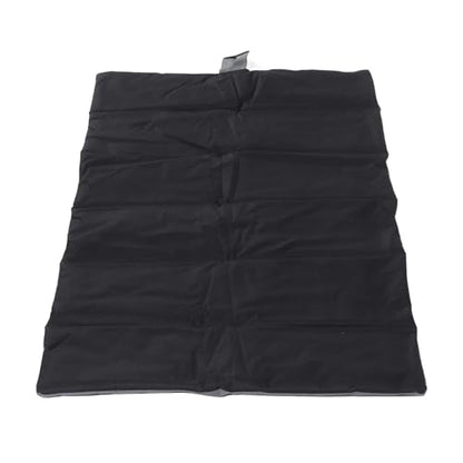 Portable Pet Mat, Foldable Roll-Up Pet Camping Bed, Easy to Clean and Store, Ideal for Outdoor Travel, Made of Sturdy 600D Oxford Cloth, Gray