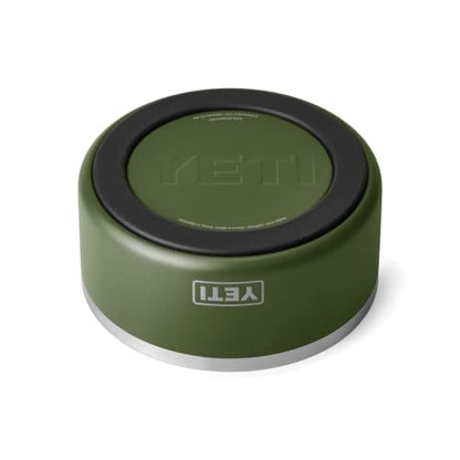 YETI Boomer 8, Stainless Steel, Non-Slip Dog Bowl, Holds 64 Ounces - color: Highlands Olive