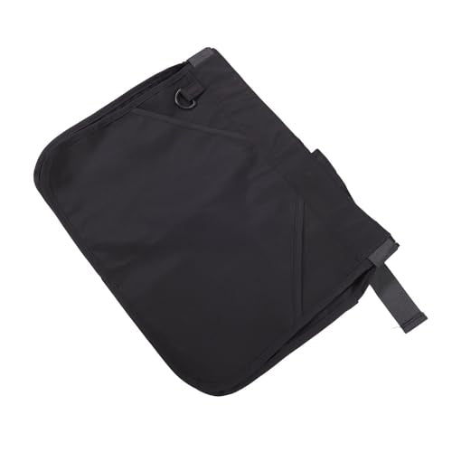 Fafeicy Waist Belt Apron Bag Canvas Tool Apron with Adjustable Strap 27 to 46 in 4 Front Pockets Large Back Pocket for Gardening Dog Trainer Hairstylist Outdoor Work
