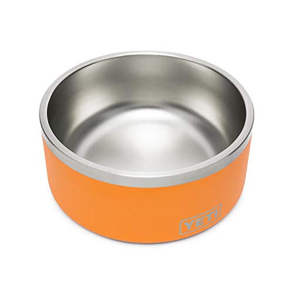 YETI Boomer 8, Stainless Steel, Non-Slip Dog Bowl, Holds 64 Ounces - color: King Crab