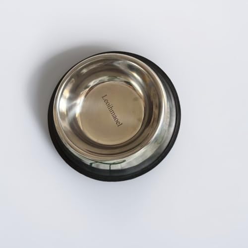 Stainless Steel Dog Bowl, Durable Steel Pet Bowl for Dogs, Non-Slip Bowls for Pets