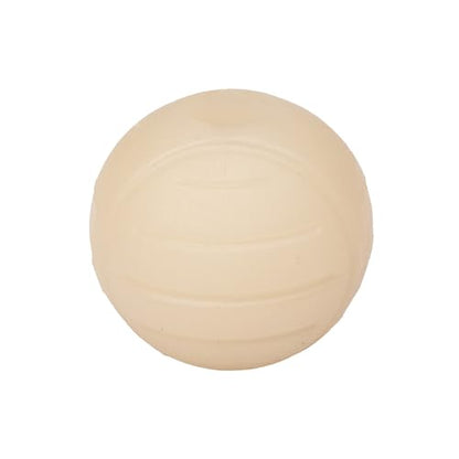 Amazon Basics Interactive Bouncy Durable Rubber Dog Toy Balls, Glow, 2.5 inch, Beige, Pack of 3 - size: 2.5 inch, style: Glow Balls (Pack of 3)