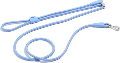 Wild One Hands-Free Adjustable Rope Dog Leash, Standard: 4' to 8.5' Long, .5" Wide, Adjustable for Crossbody, Waist & Handheld, Moonstone - color: Moonstone