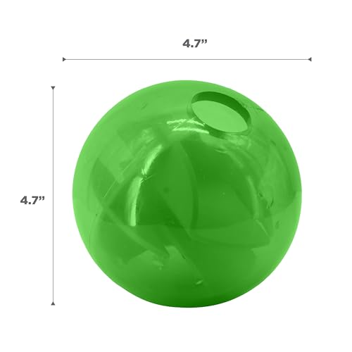 Outward Hound Orbee-Tuff Mazee Interactive Dog Puzzle Toy, Treat Dispensing Slow Feeder Ball, Green, 4.7-Inch - color: Green